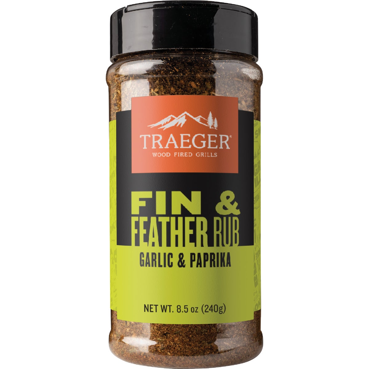 Traeger 5.5 Oz. Garlic & Paprika Flavor Fin & Feather Rub