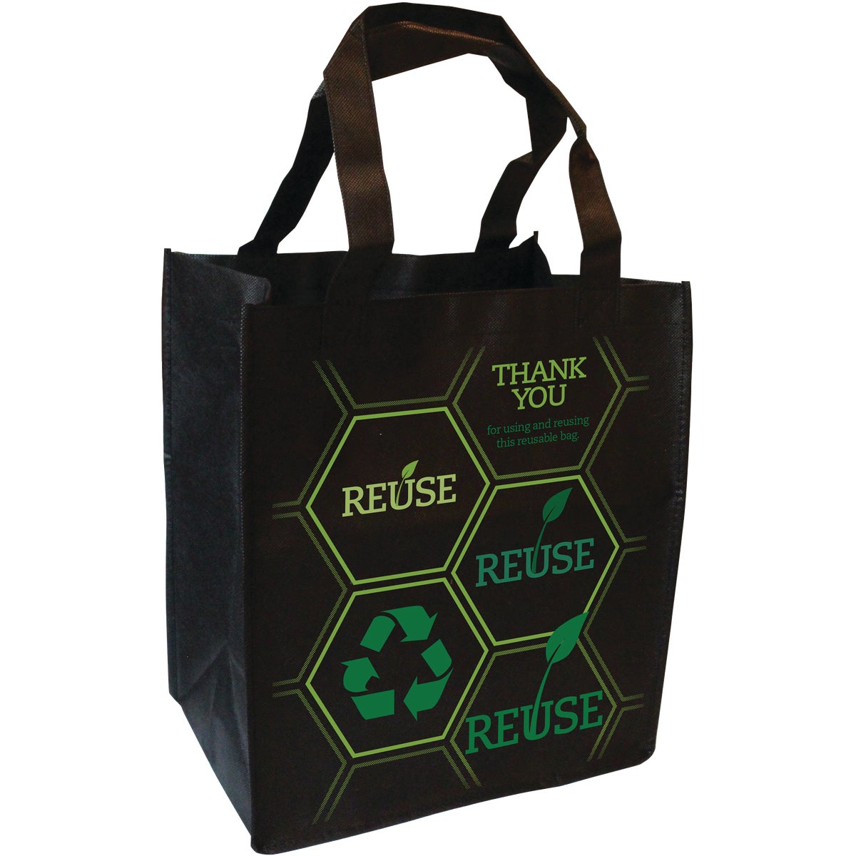 Do it Best 14 In. W. x 17 In. H. x 8 In. D. Tote Shopping Bag