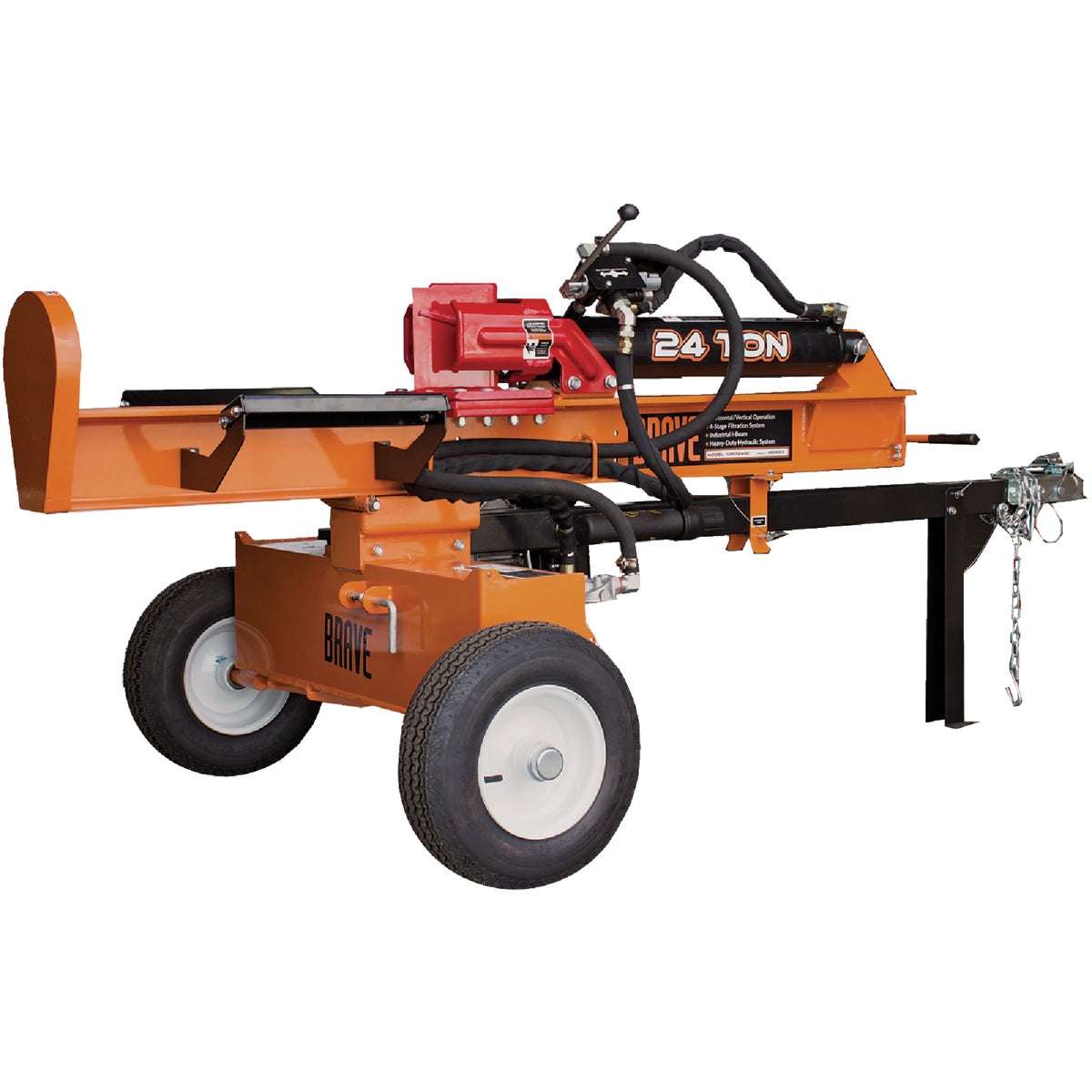 Brave 24 Ton Vertical/Horizontal Log Splitter Honda GC160