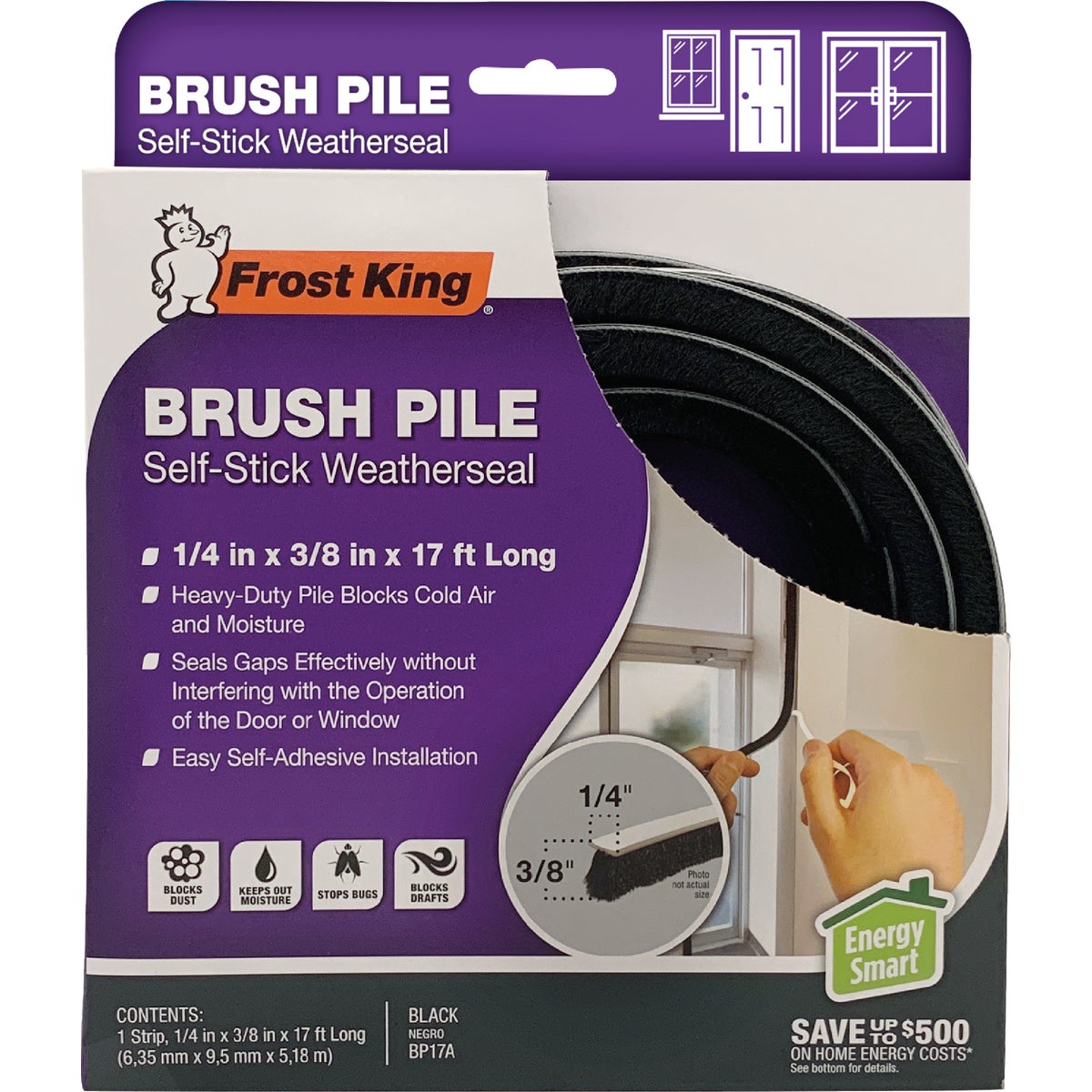 BRUSH PILE WEATHERSEAL