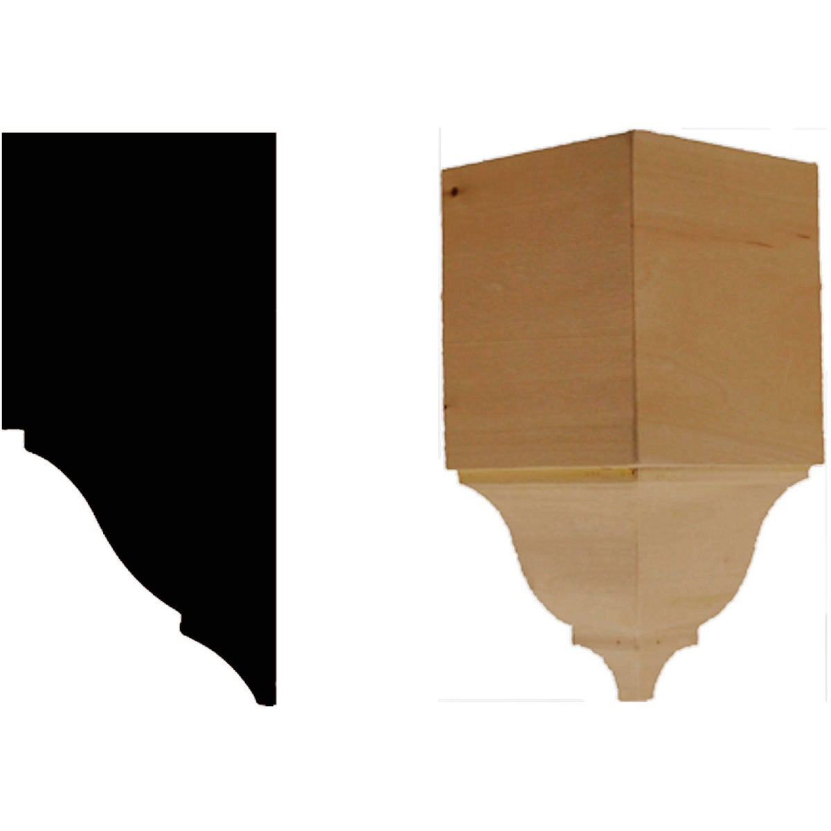 6X2-3/4X2-3/4 CORNER