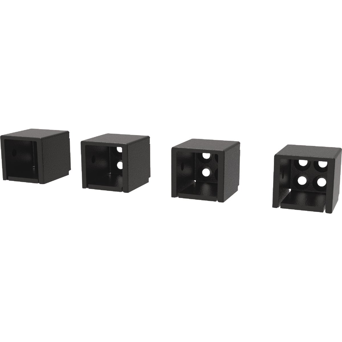 4PC FE26 BLK UNV BRKT