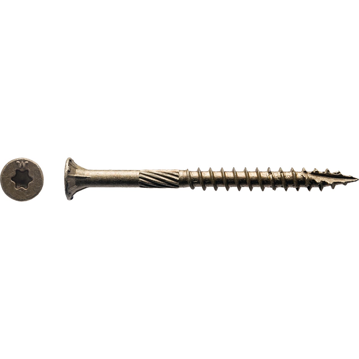 1LB 10 X 3" BRONZE SCREW