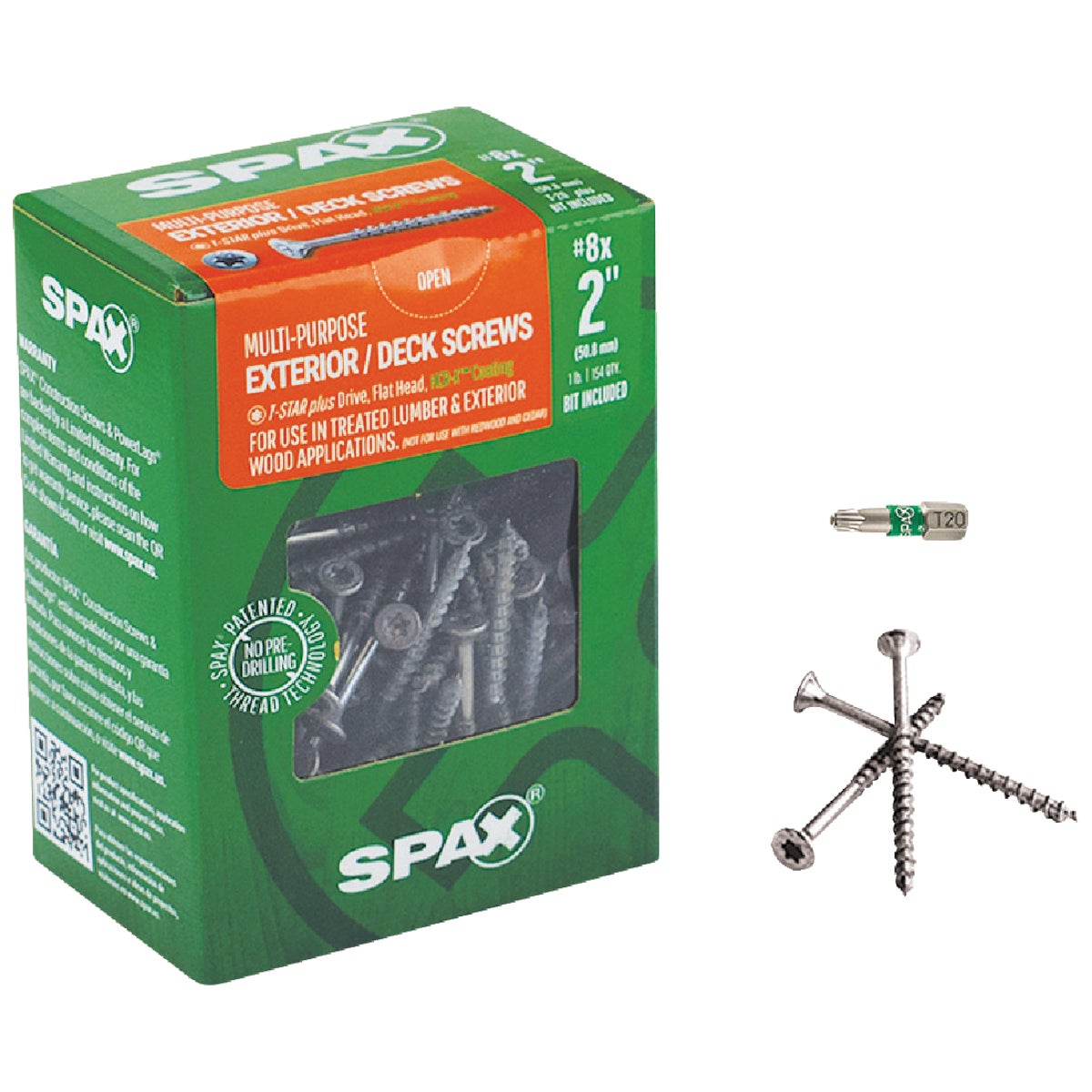 8X2 FH EXT MP SCREW