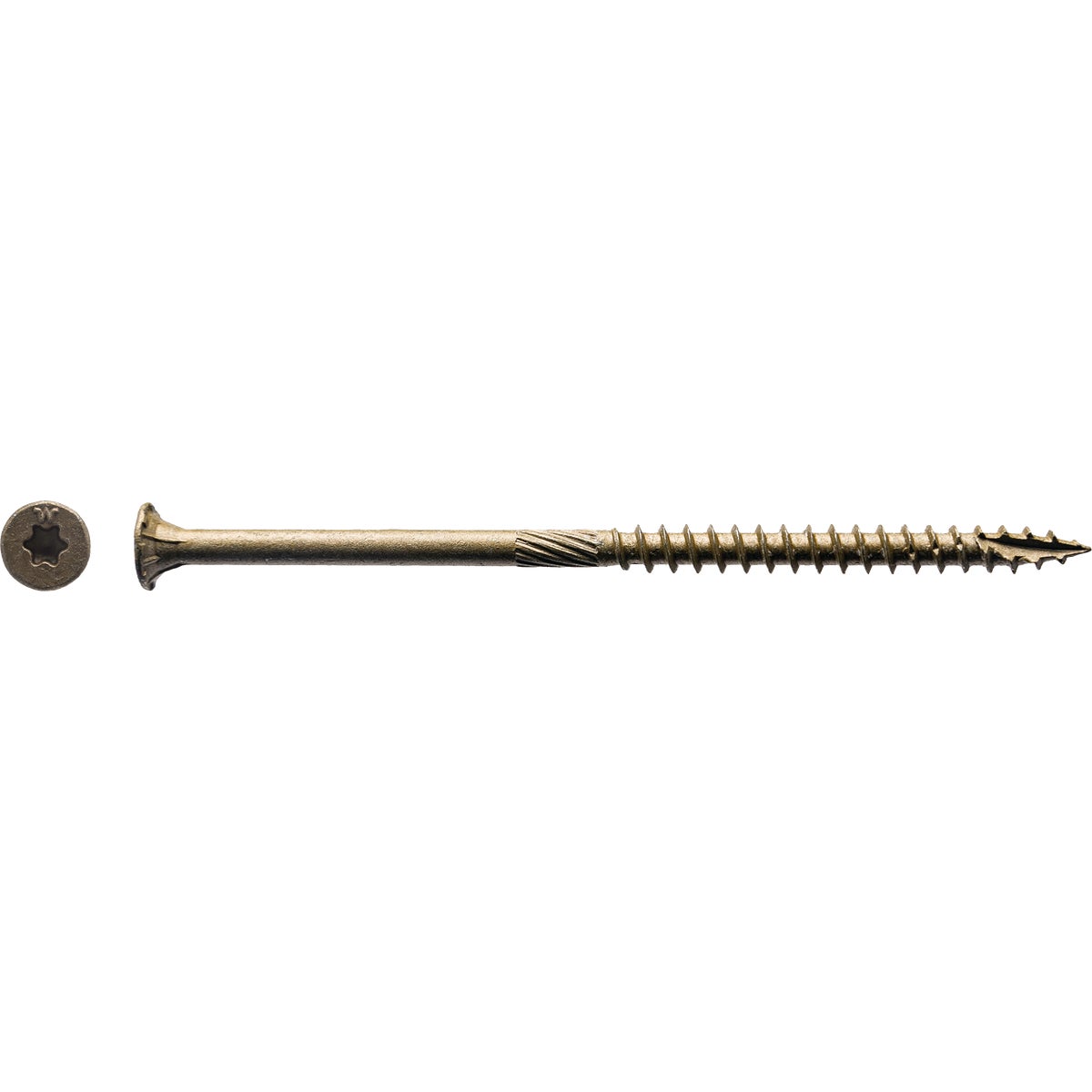 1LB 10 X 4" BRONZE SCREW