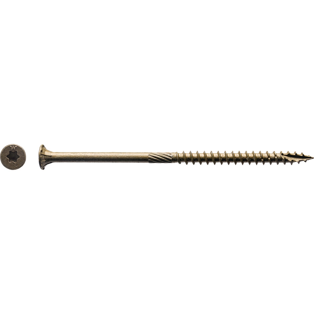 1LB 10 X 4" BRONZE SCREW