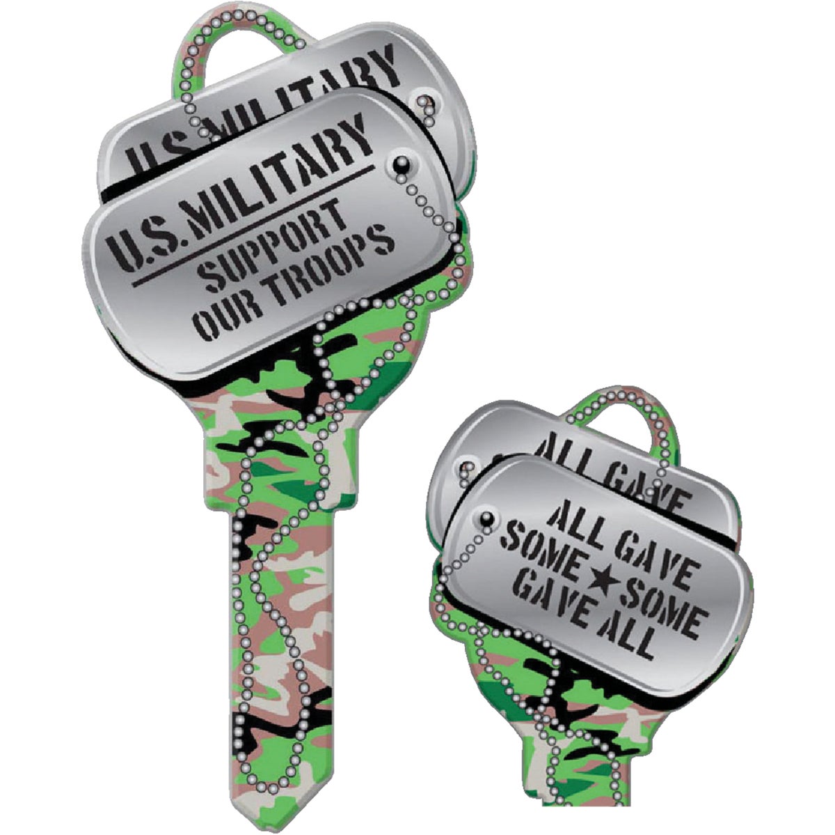 KW11 DOG TAGS KEY