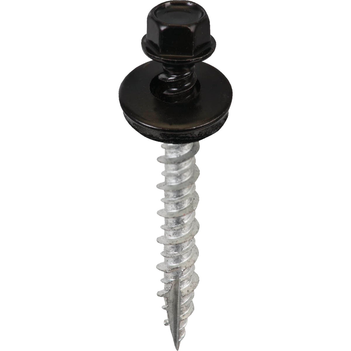 1-1/2 BLK SCREW W WASHER