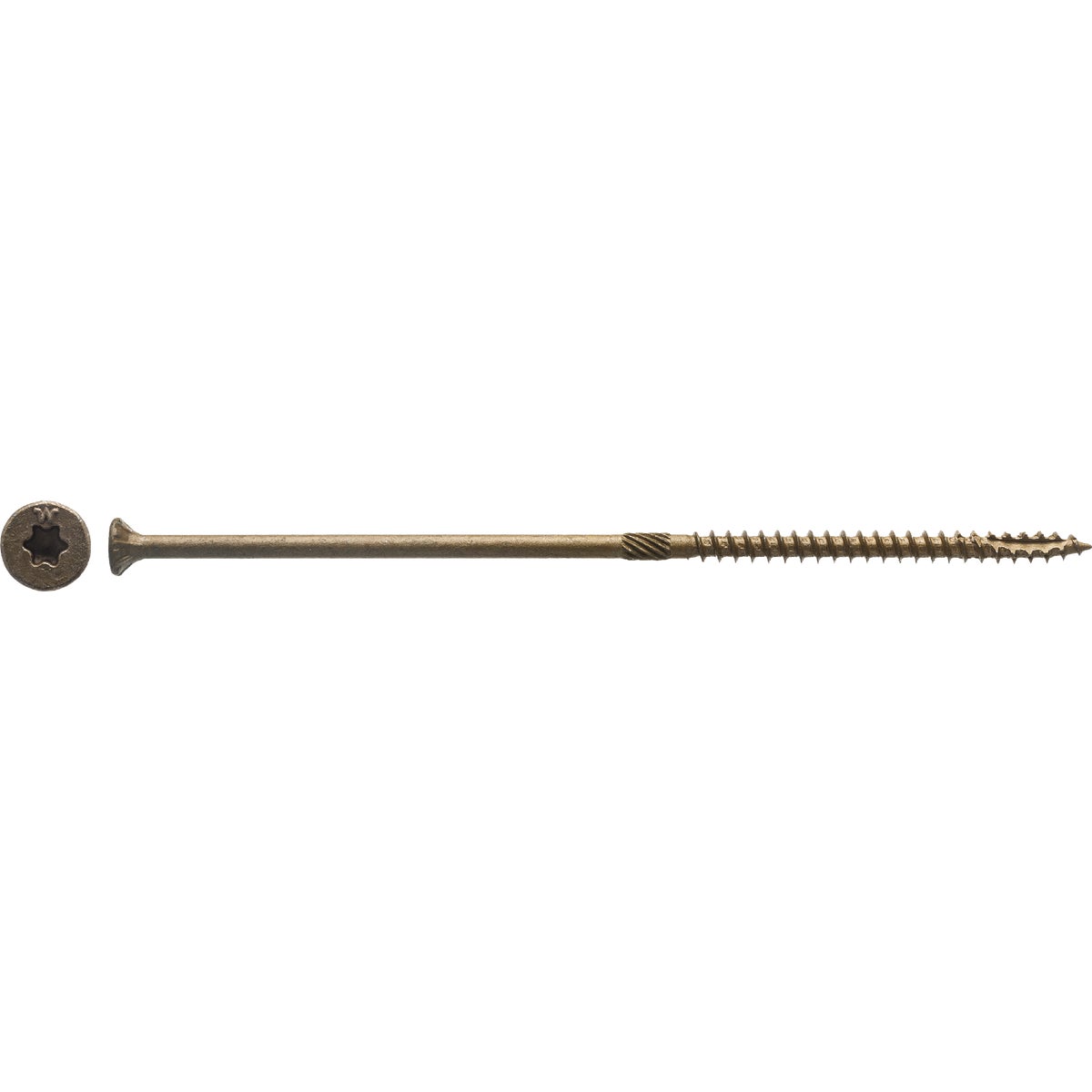 1LB 10 X 6" BRONZE SCREW