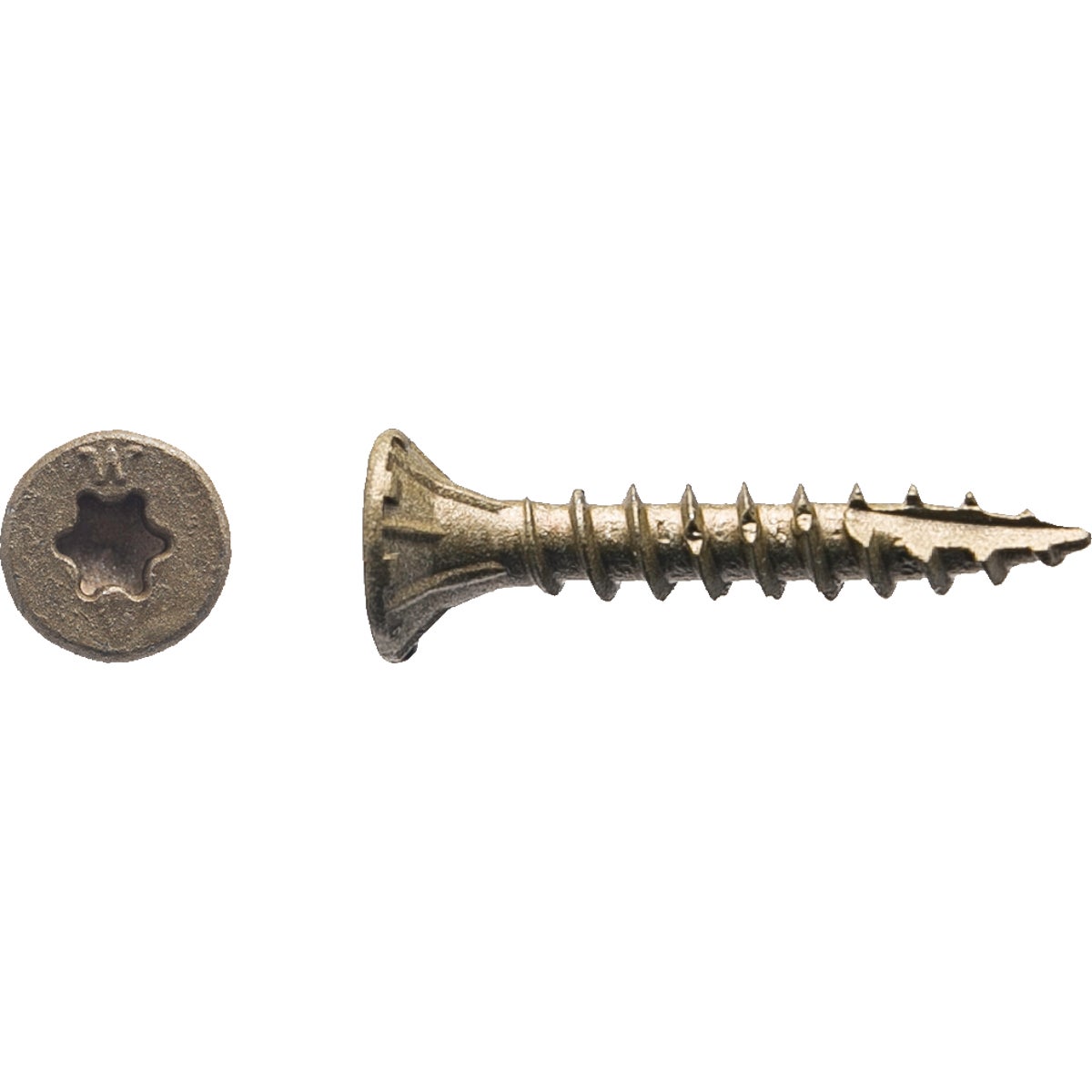 1LB 8 X 1" BRONZE SCREW