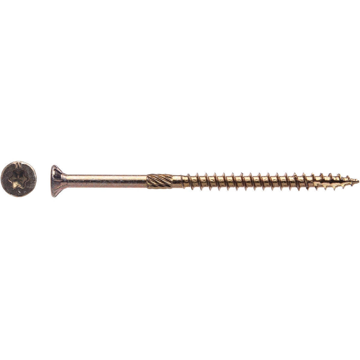 5LB 10X3-1/2" YLLW SCREW