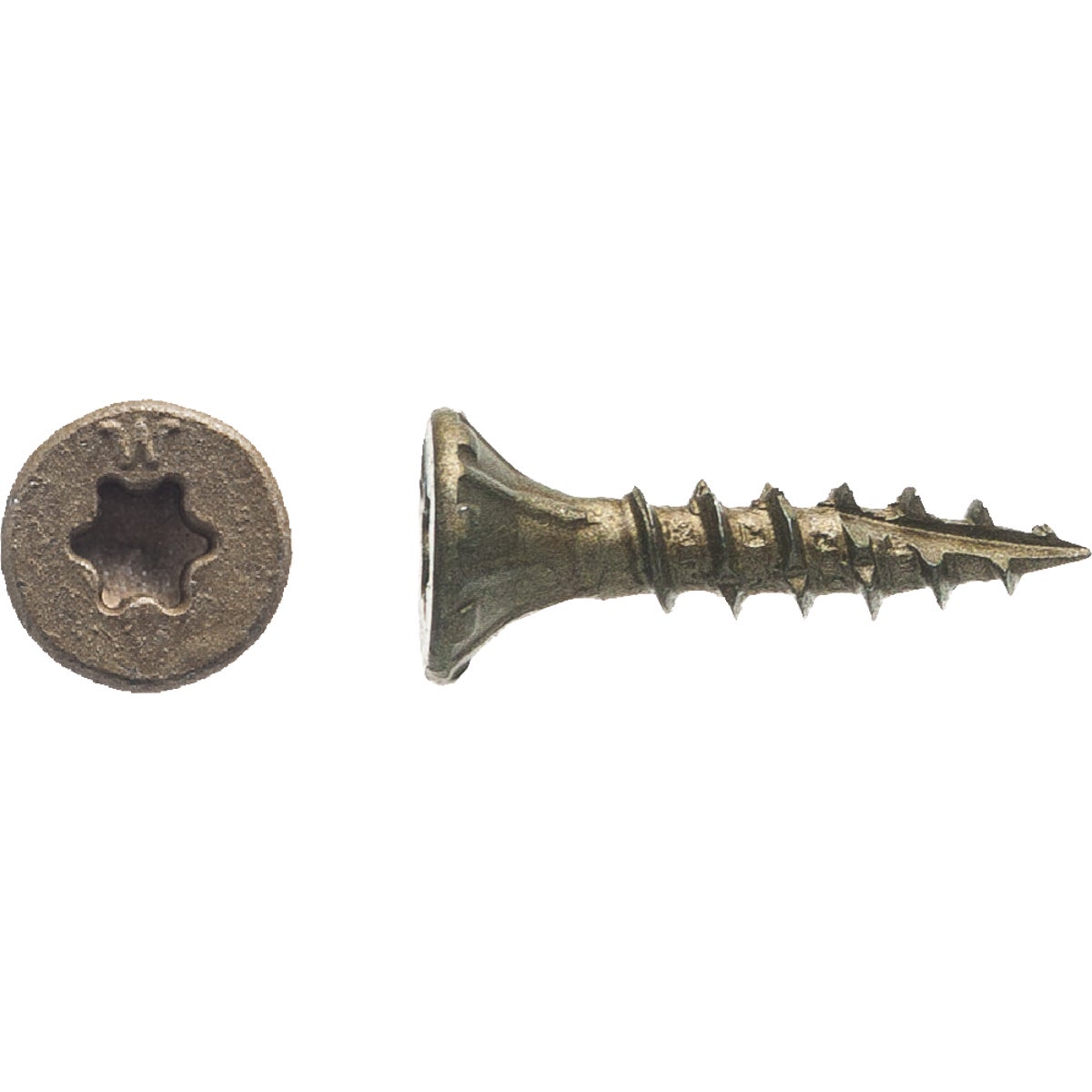 1LB 8X3/4" BRONZE SCREW