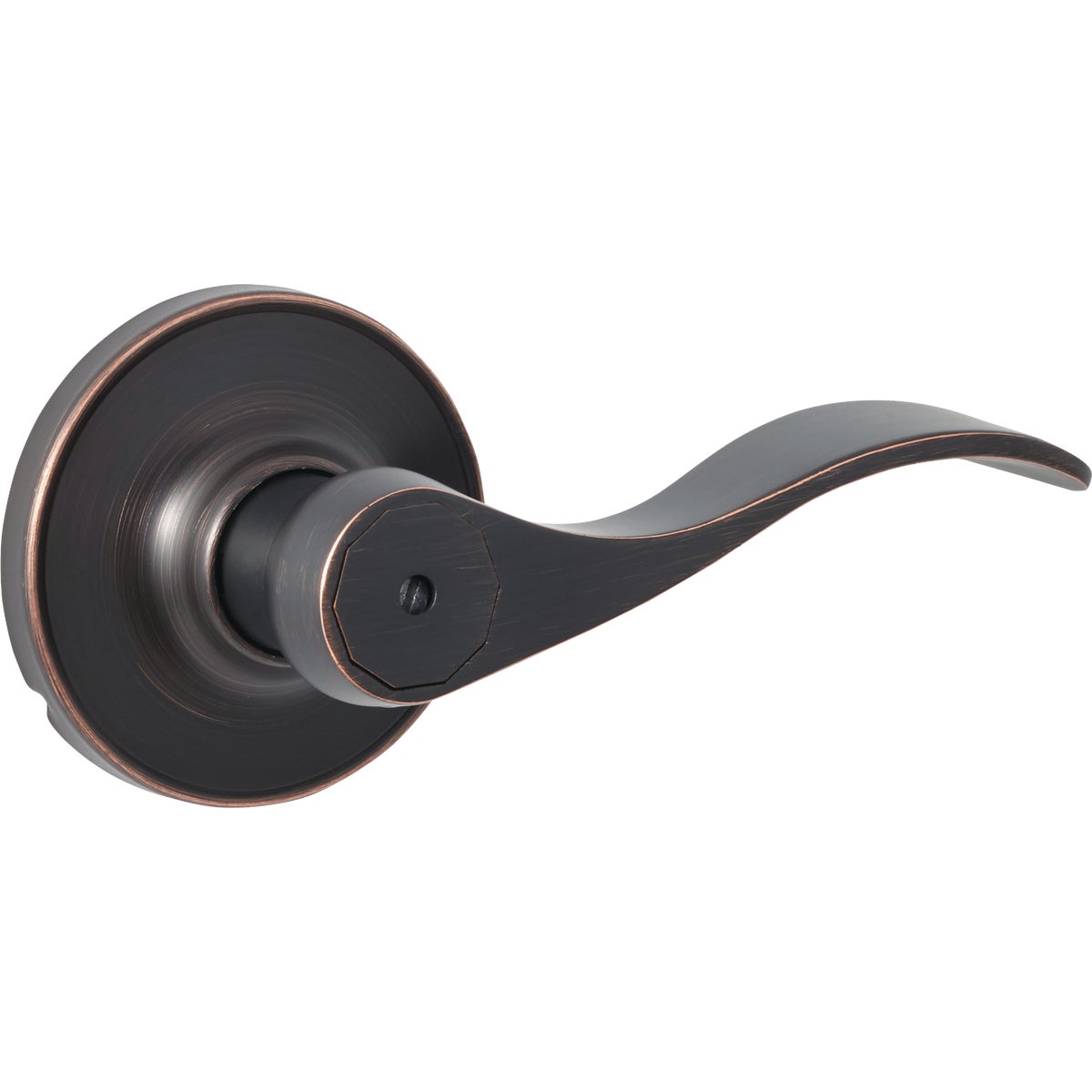 Steel Pro Wave Privacy Lever Lockset 201289