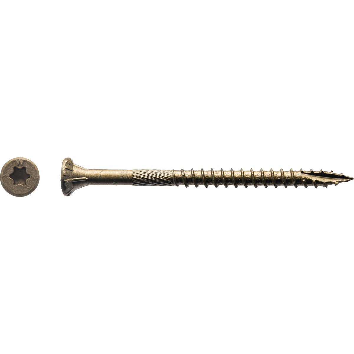 1LB 9X2-1/2" BRNZ SCREW