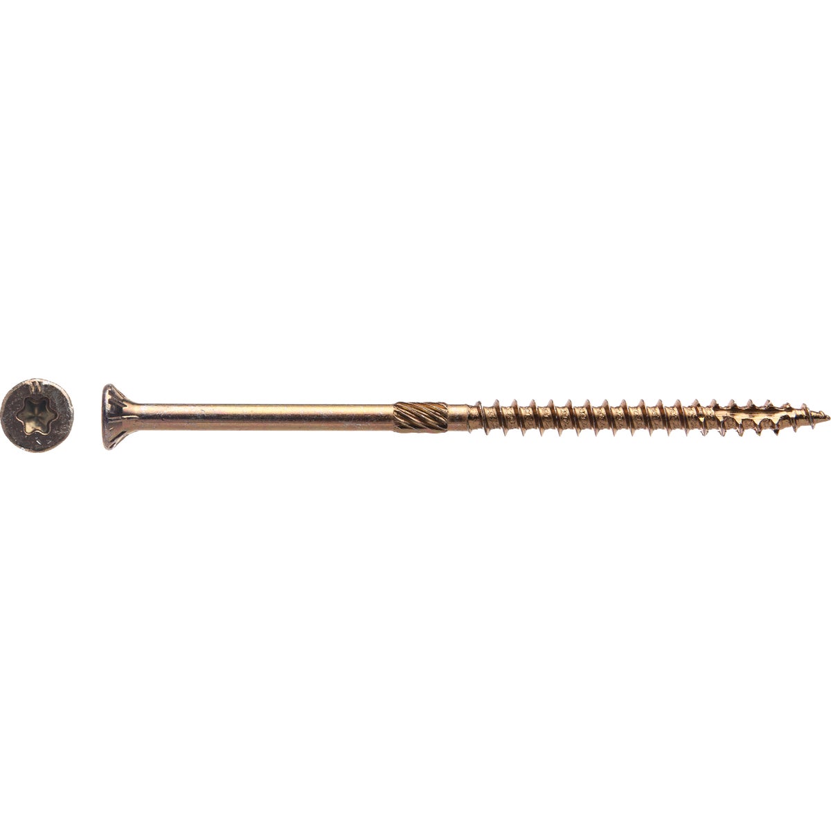 1LB 10 X 4" YELLOW SCREW