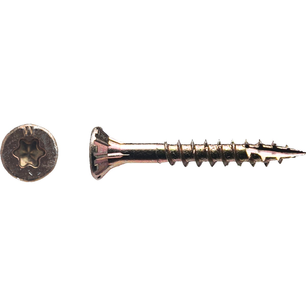 1LB 8X1-1/4" YLLW SCREW