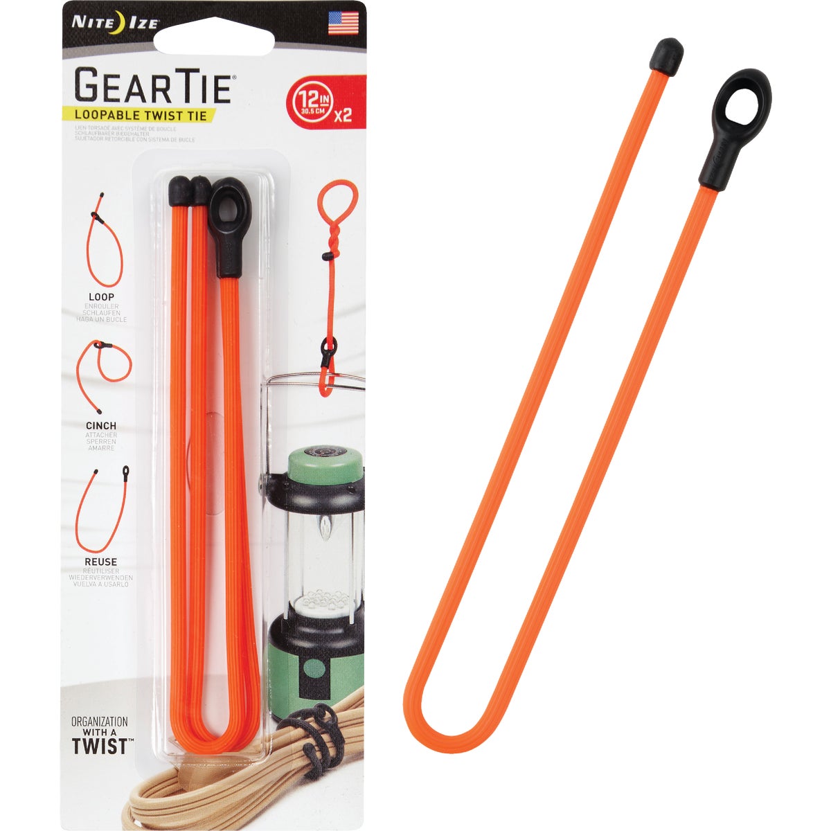 GEARTIE LOOPABLE 12" ORG