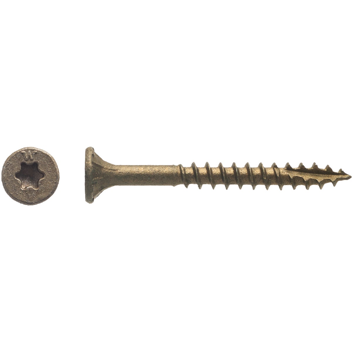 5LB 8X1-1/2" BRNZE SCREW