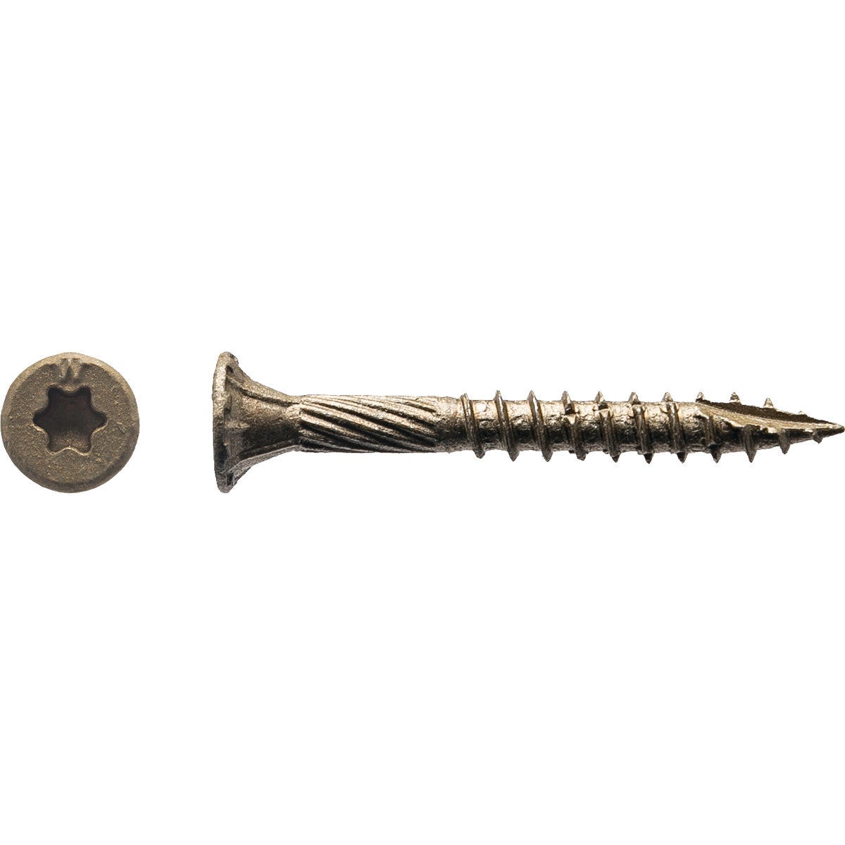 5LB 9X1-1/2" BRNZE SCREW