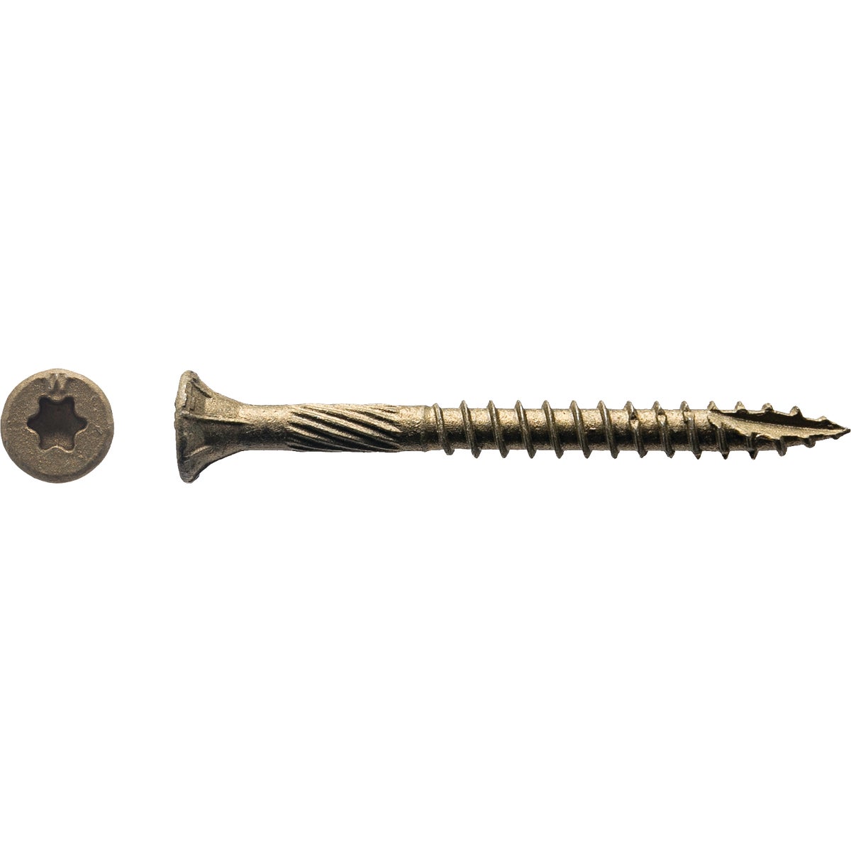 5LB 9 X 2" BRONZE SCREW