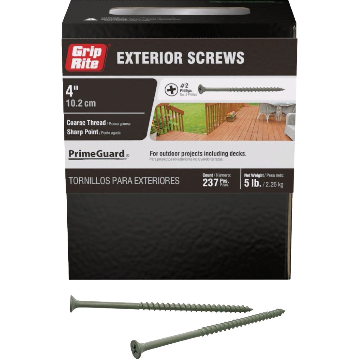 5LB 4" EXTERIOR SCREW