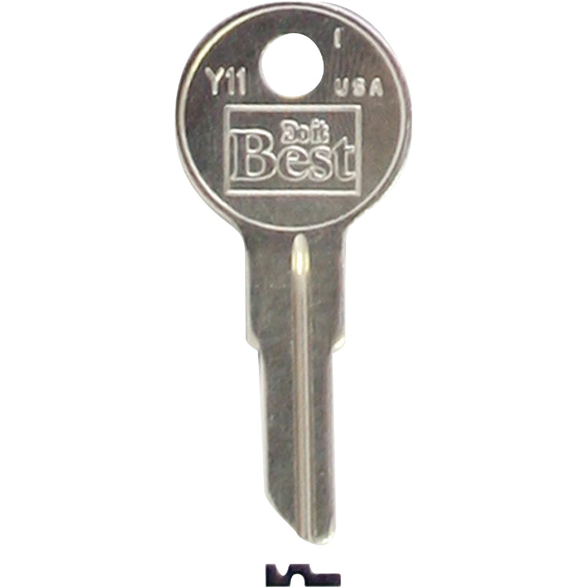 Y11 YALE DOOR KEY