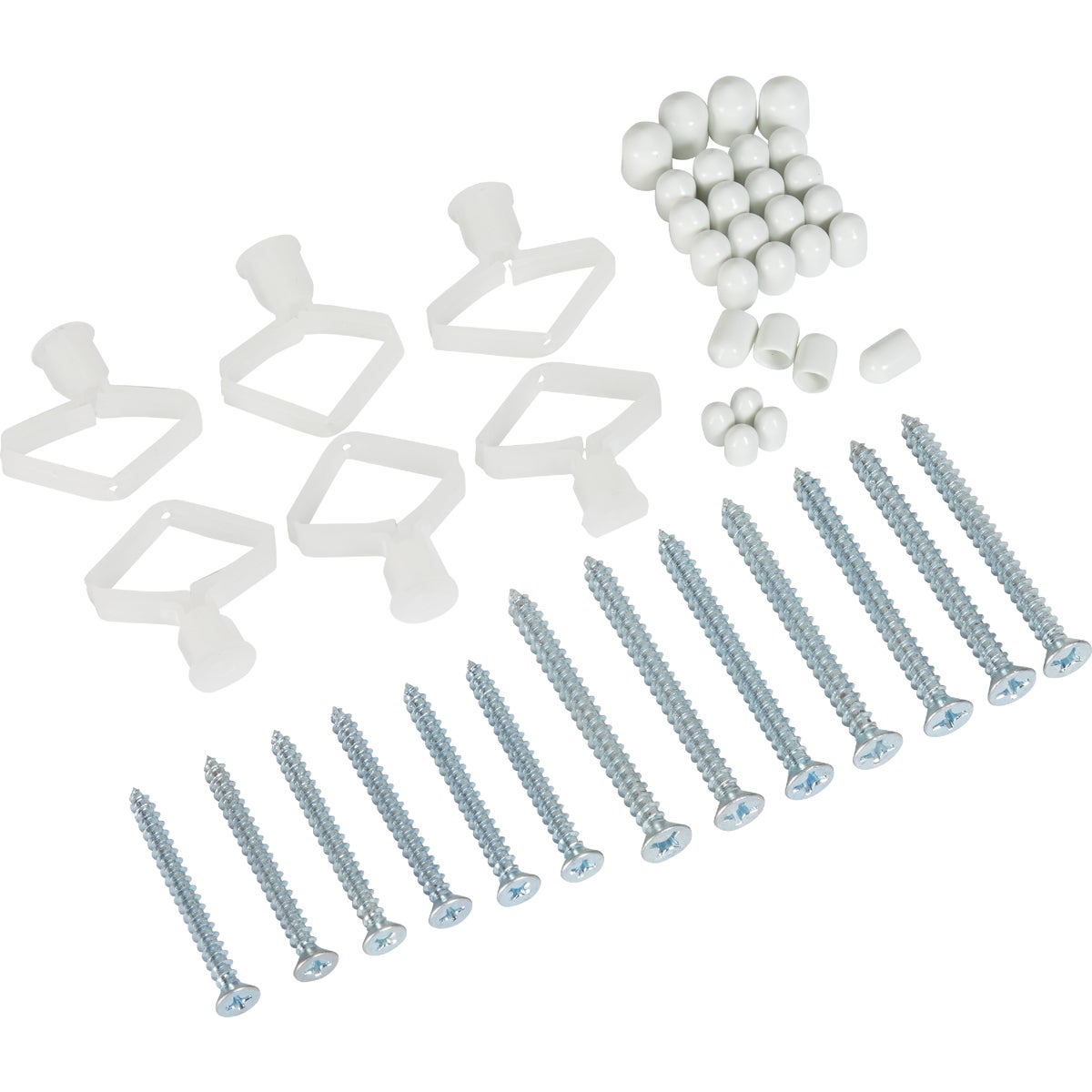 WHT CLOSET HARDWARE KIT