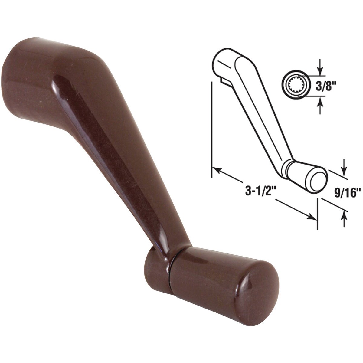 SPLINE CRANK HANDLE