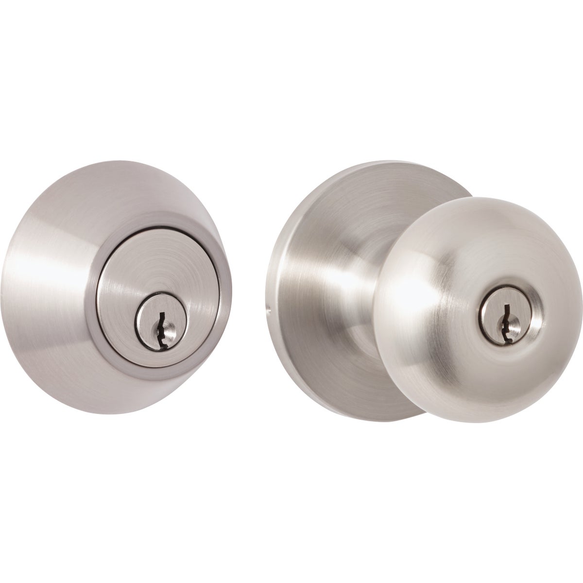 Steel Pro Entry Lockset & Single Cylinder Combo 208910