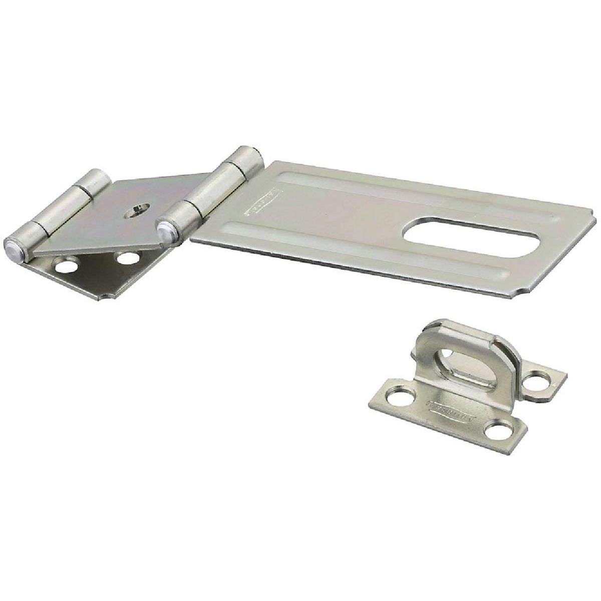 National Double Hinge Zinc Hasp 210391