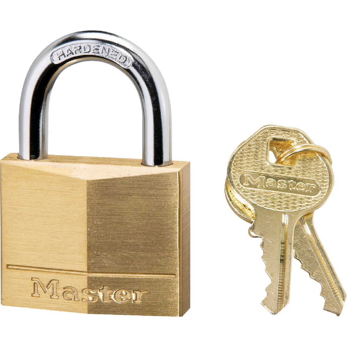 Master Lock Brass Keyed Padlock 219383