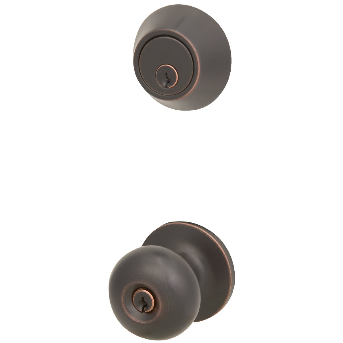 Steel Pro Entry Lockset & Single Cylinder Combo 222805