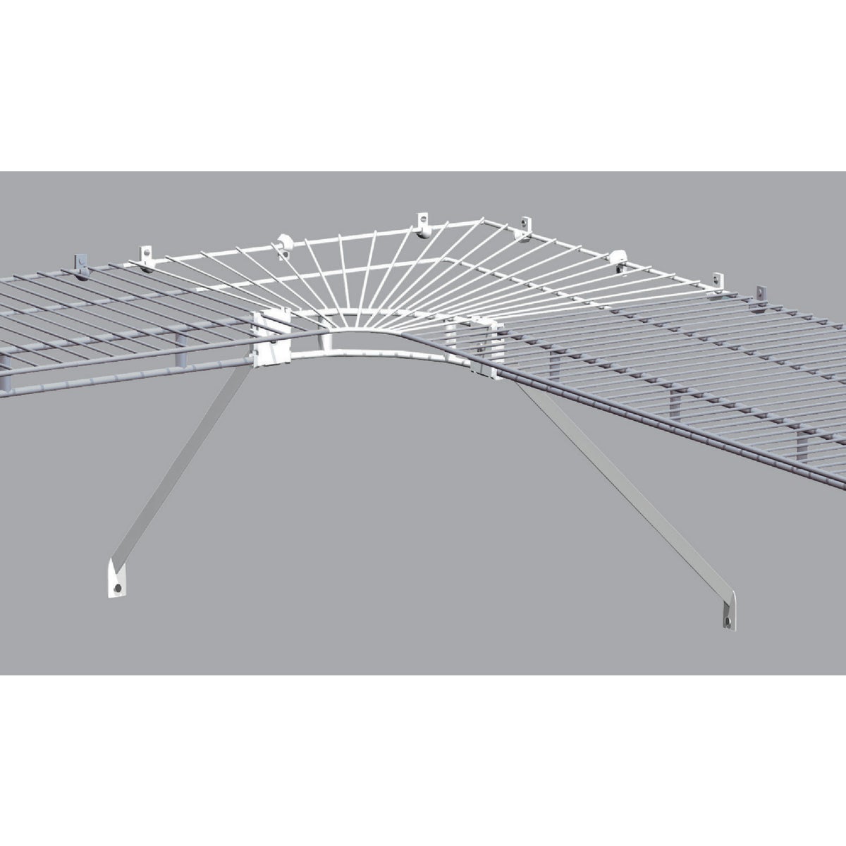 16" S&R CORNER SHELF KIT