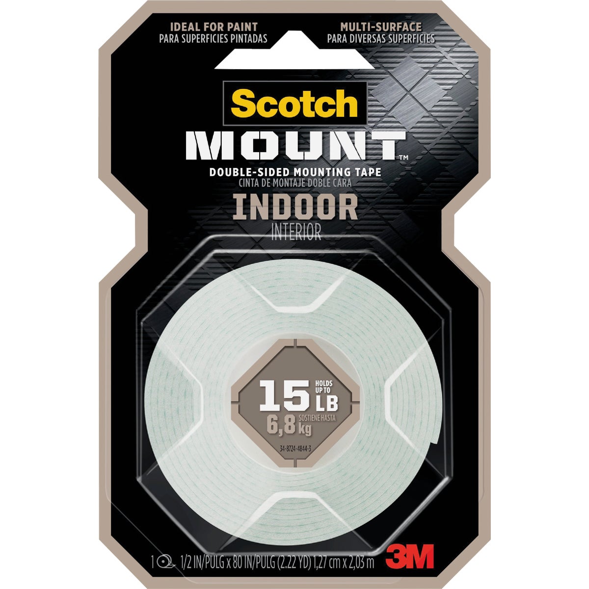 3M Scotch Indoor Mounting Tape 224144