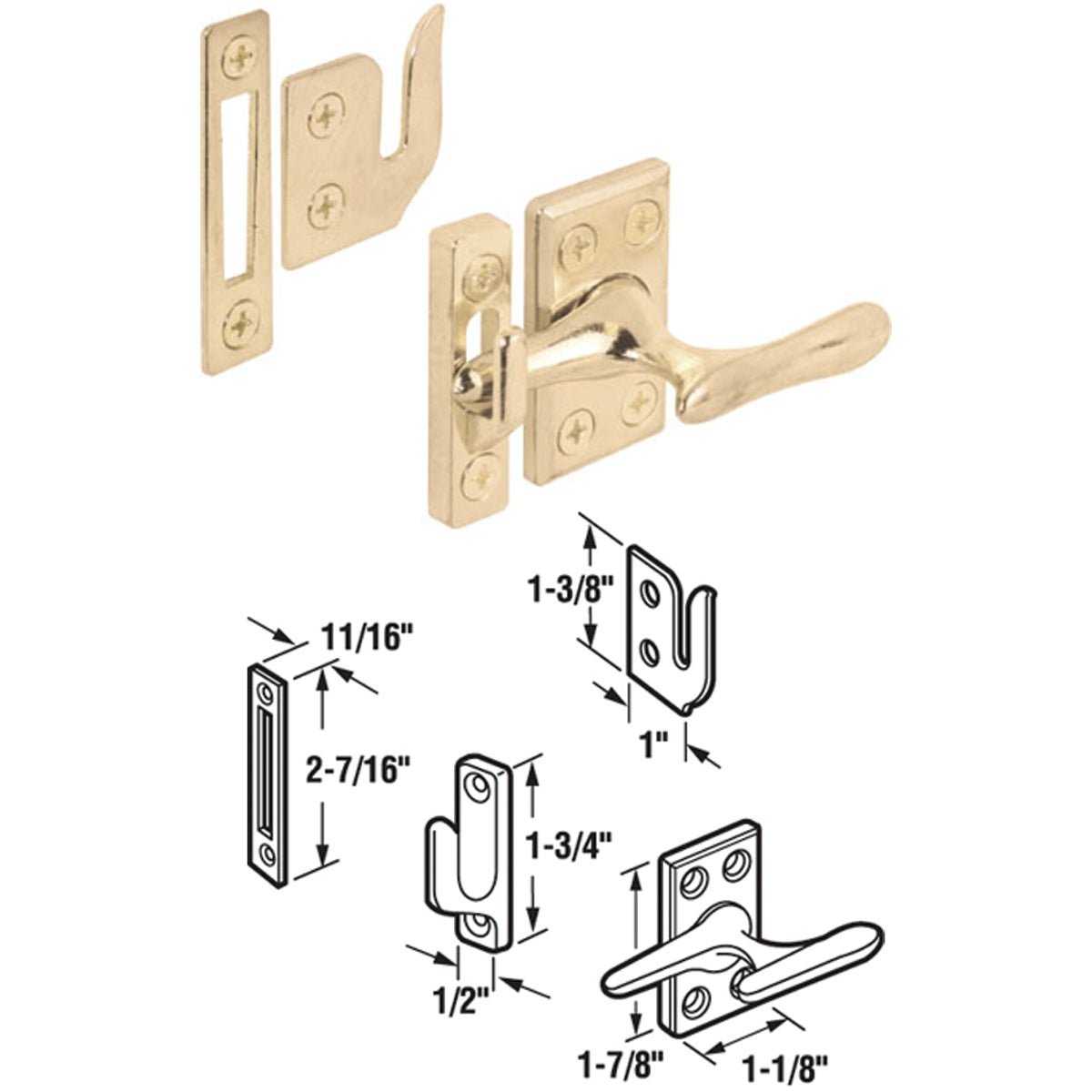 WINDOW SASH LOCK