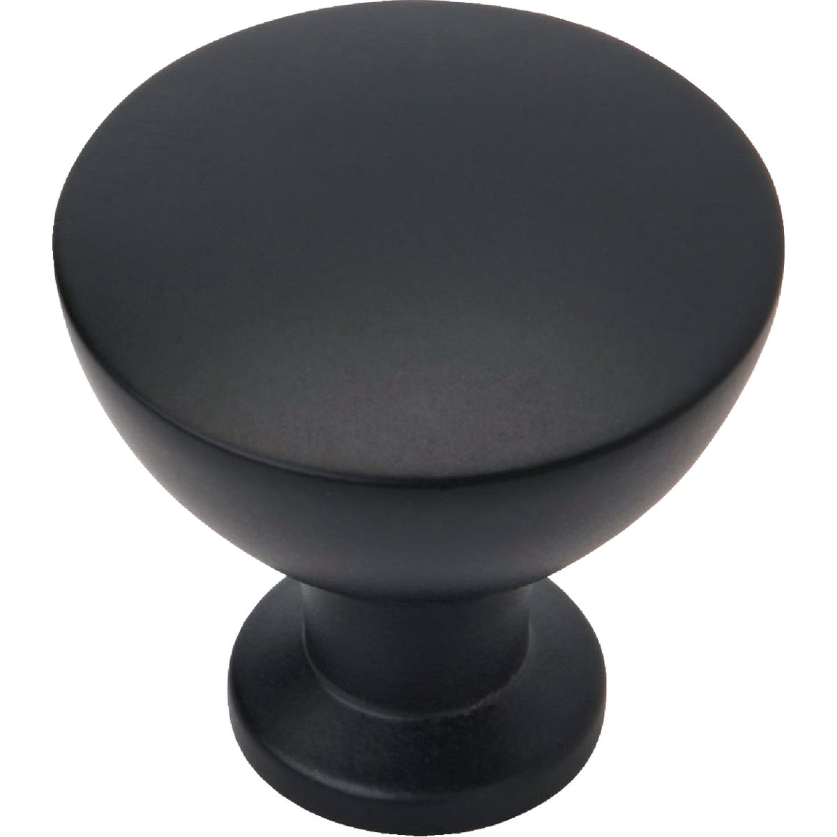 1-1/4" GRAIL BLK KNOB