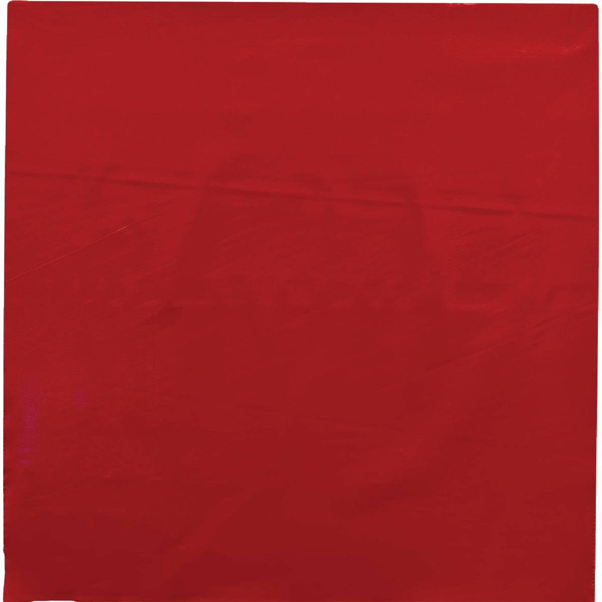 12X12 RED TOW FLAG