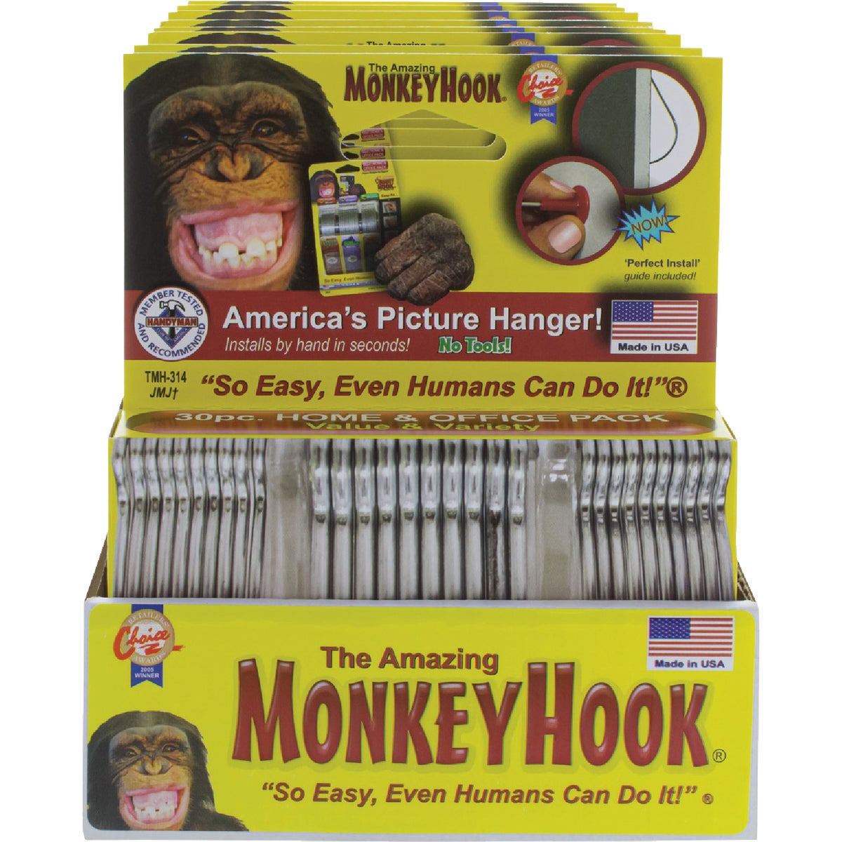 30PC PACK PICTURE HANGER