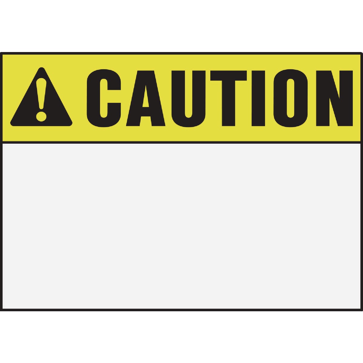 CAUTION SIGN