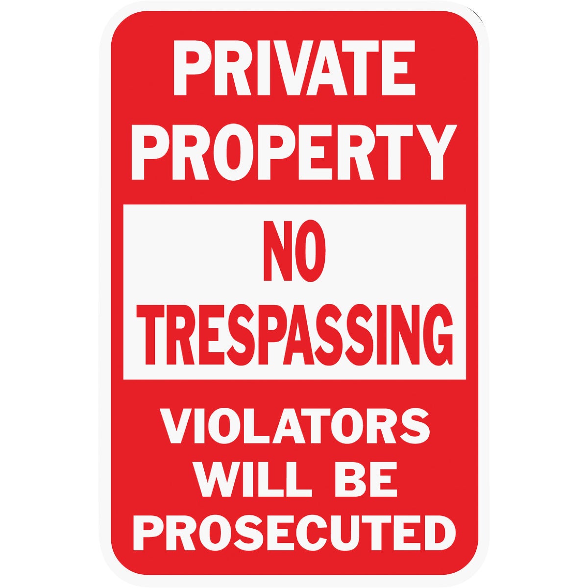 12X18 PRIV PROPERTY SIGN