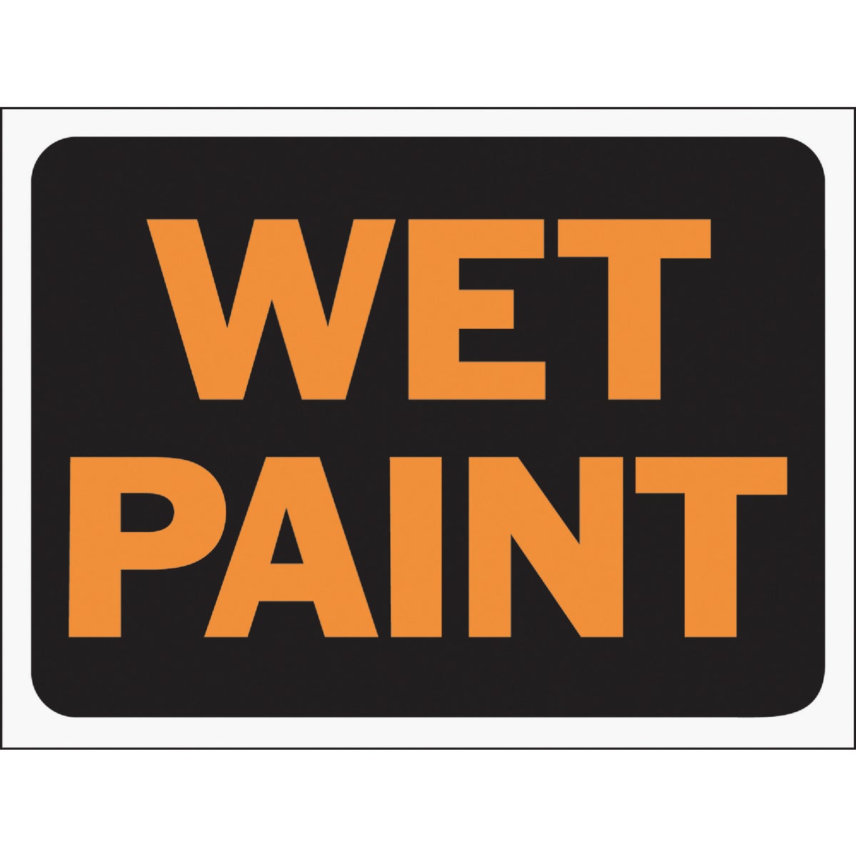 9X12 WET PAINT SIGN