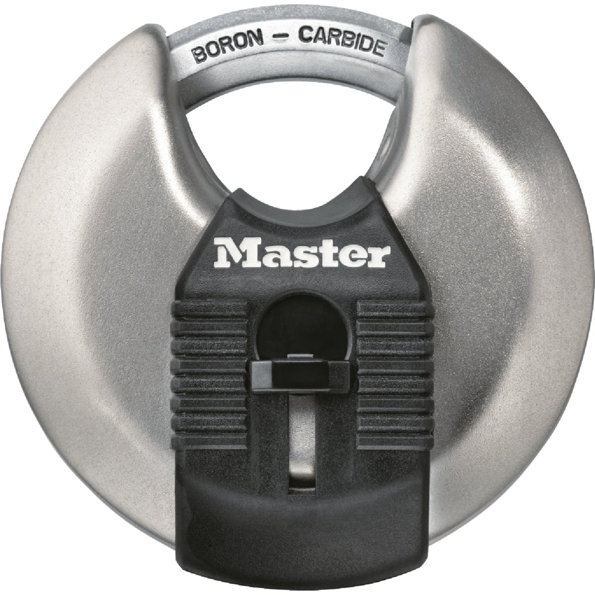 Master Lock 2-3/4 In. Wide boron Shackle Magnum Keyed Padlock 244066