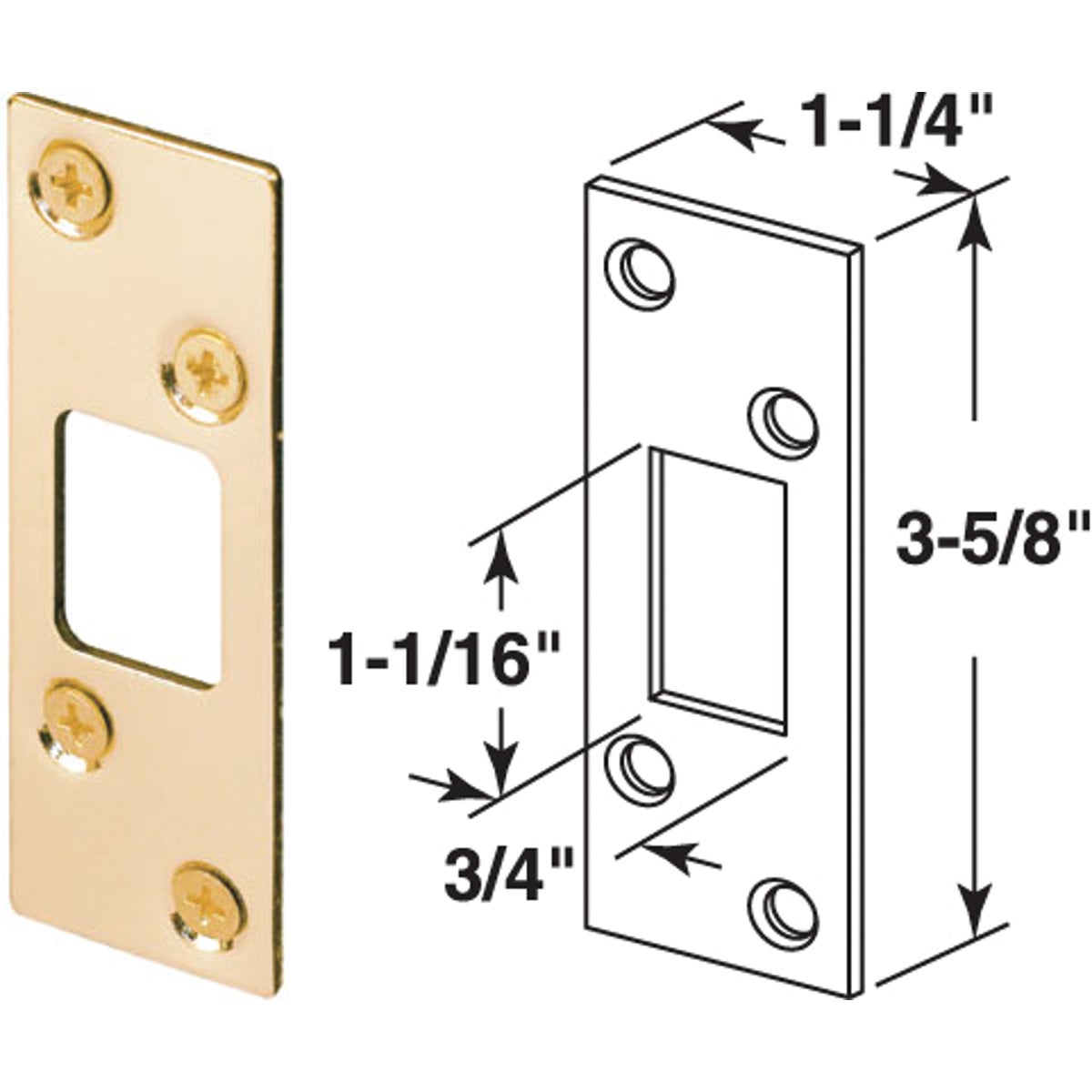 Security Strike Plate
