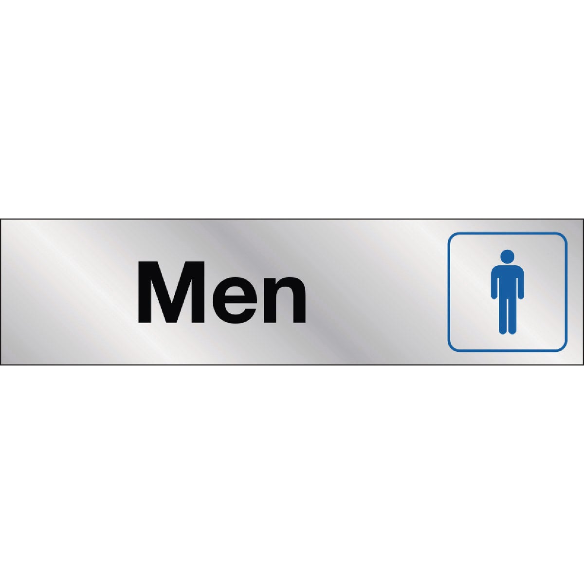 2X8 MEN RESTROOM SIGN