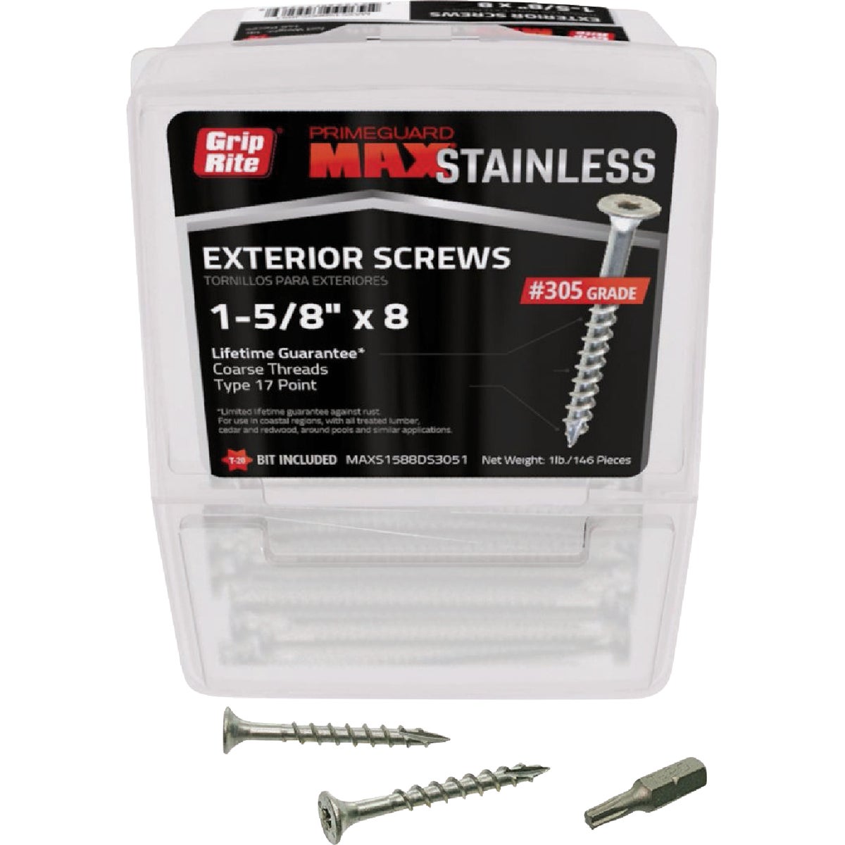 1LB 1-5/8" DECK SCREW