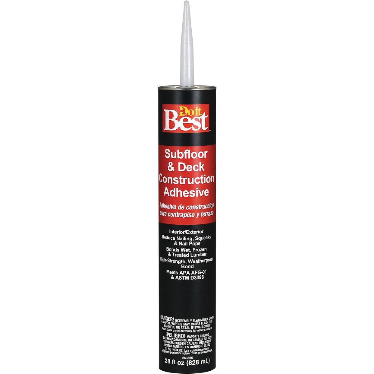 Do it Best 28 Oz. Decking And Subfloor Adhesive 263896