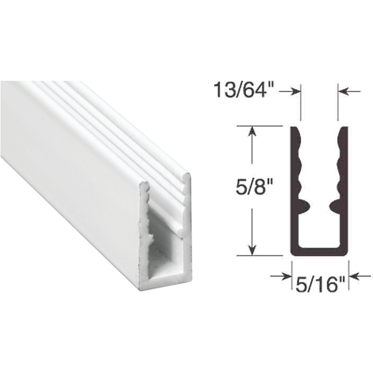 5/16X5/8X94 WINDOW FRAME