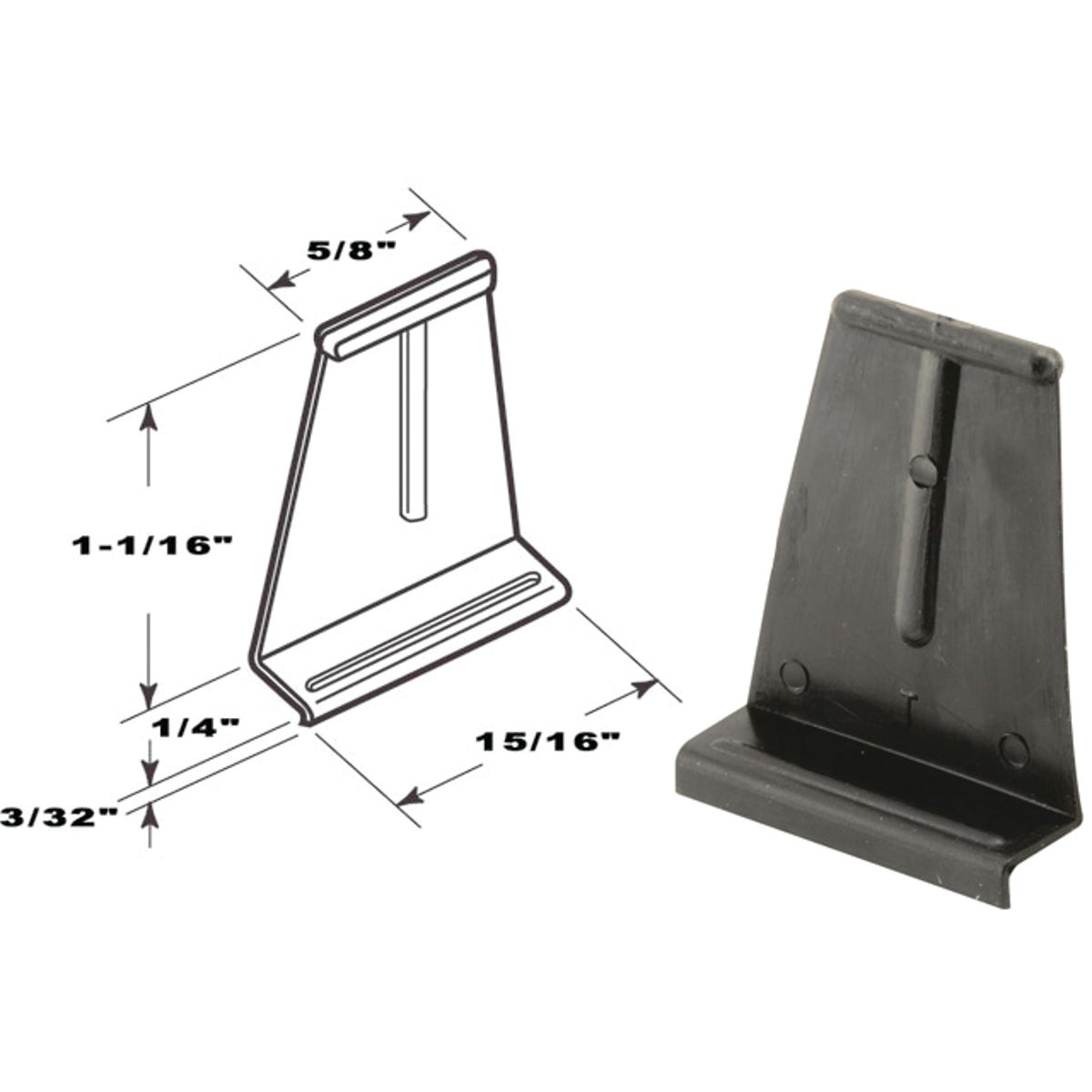 Spline Channel Pull Tab