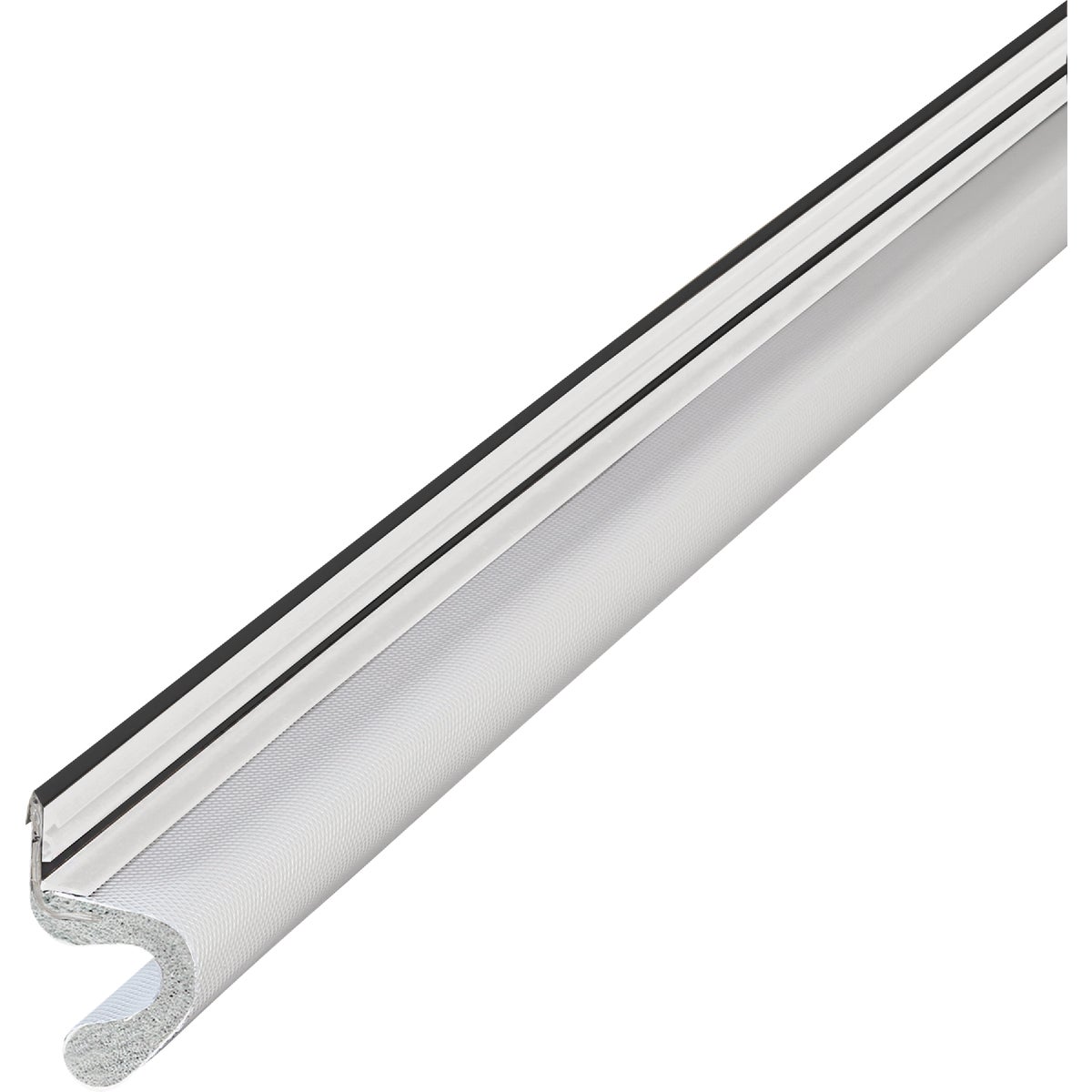 M-D Building Products 81 In. White Vinyl-coated Foam Top and Sides Door Seal for Doors with Kerf/Channel