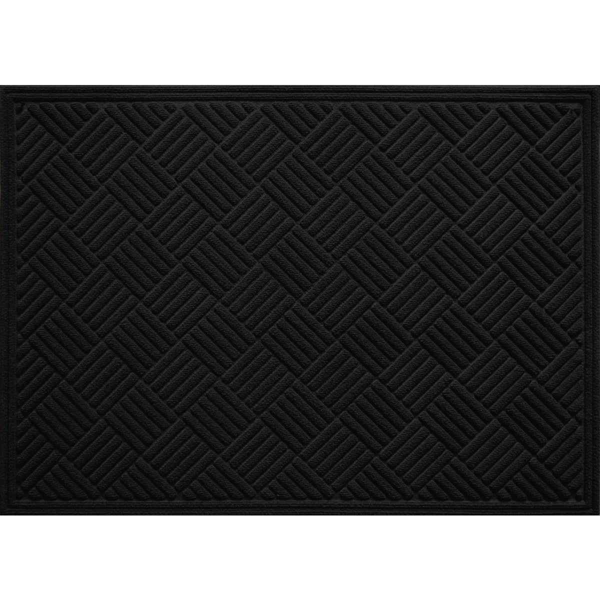 3X4 CONTOURS BLK MAT